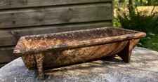 Small Vintage Cast Iron Trough