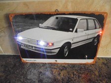 AWESOME CLASSIC MG MAESTRO EFI METAL CAR SIGN WITH WORKING LIGHTS.