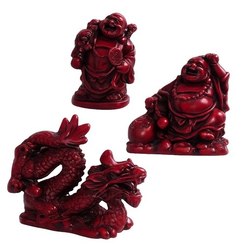 Laughing buddha chinese - buddha, dragon