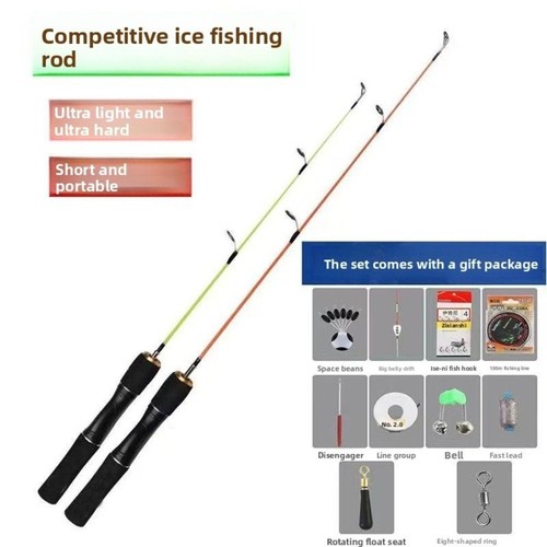 Retractable ice fishing - ice,