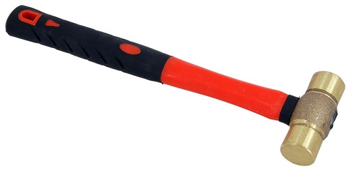 1lb copper hammer fibreglass - copper,