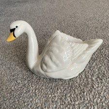 Wade Whimsie  Figurine - SWAN - Blow-Up - Boxed