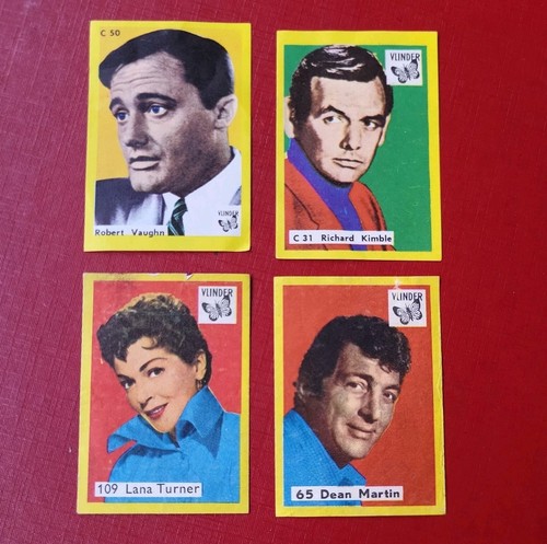 1958 vlinder matchbox - 4x,