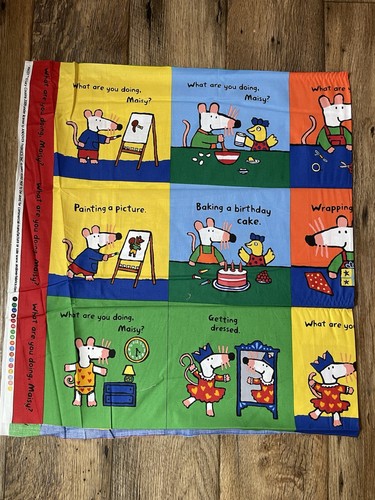 Maisy mouse fabric - maisy, book