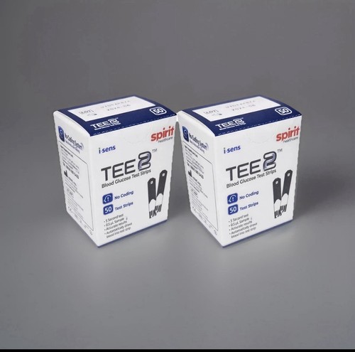 Tee2 blood glucose test - blood,