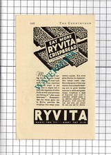 Ryvita Advert - 1938 Small Advert
