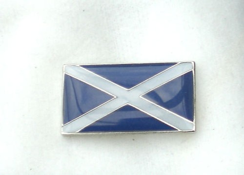 Scottish flag enamel pin - enamel,