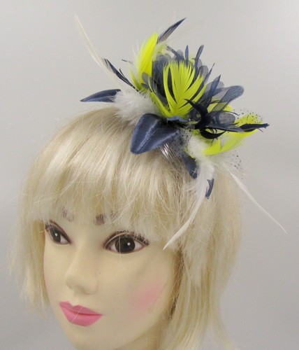 Navy white and yellow - white,