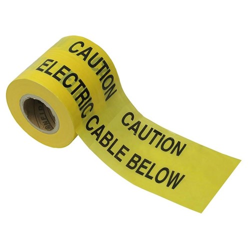 Warning tape 365m electric - 365m,