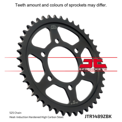 Steel rear sprocket - jt,
