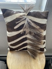GENUINE Zebra Hide Skin