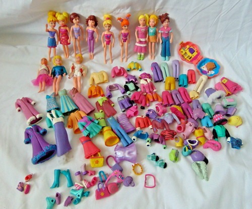 Vintage polly pocket - polly, dolls