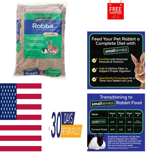 Rabbit food complete - rabbit, pelleted