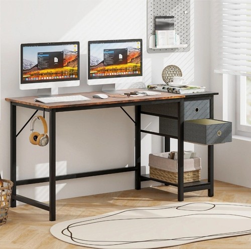 Computer desk table with side - computer,
