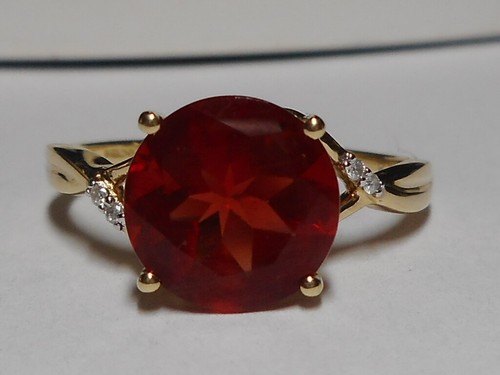 10k diamond red natural - diamond,