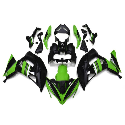 Green black fairing - black, for