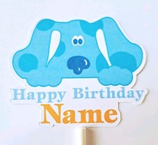 Blue's Clues cake topper X1