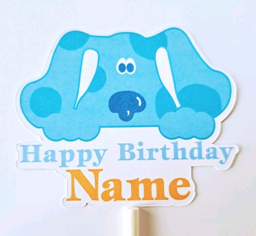 Blue clues cake topper x1 - blue's,