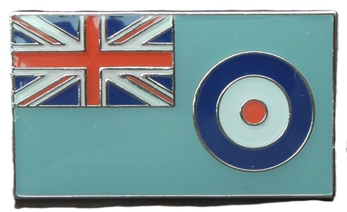 Air force flag pin badge - pin, raf