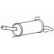 Quality Rear Exhaust Silencer