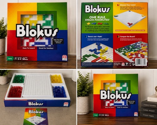 Mattel blokus strategy board - mattel,