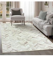 Vintage Artyrugs Machine Washable Rug 200x290cm 75% Recycled Cotton Area Rug