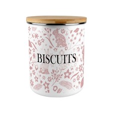 Pink Rabbits Biscuits Storage