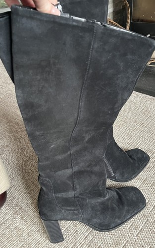 Genuine real suede - suede, leather