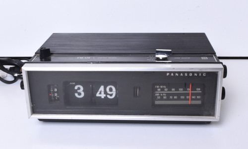 Vintage panasonic flip clock - vintage,