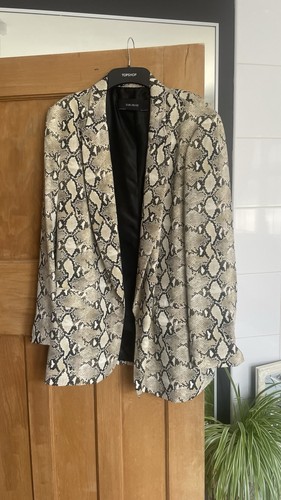 Zara bnwot jacket - jacket, snakeskin