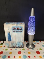 Vintage Motion Sparkle Bullet Glitter Lamp  - With Bulb And Boxed
