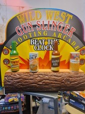 258. XL Wild West Gunslinger Electronic Target Shooting Game Cowboy Themed 