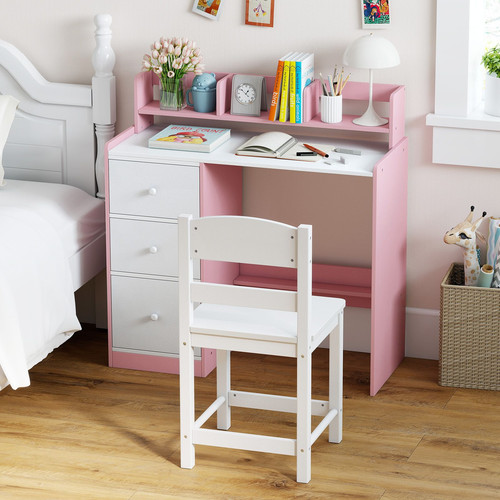 Study desk and chair - desk,
