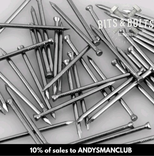 Steel panel pins 20mm 25mm - pins,