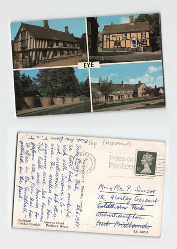 Postcard eye suffolk - -,