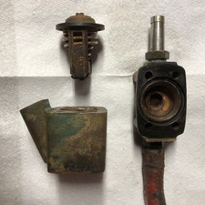 BUKH MARINE DV10 DIESEL ENGINE THERMOSTAT HOUSING (USED)