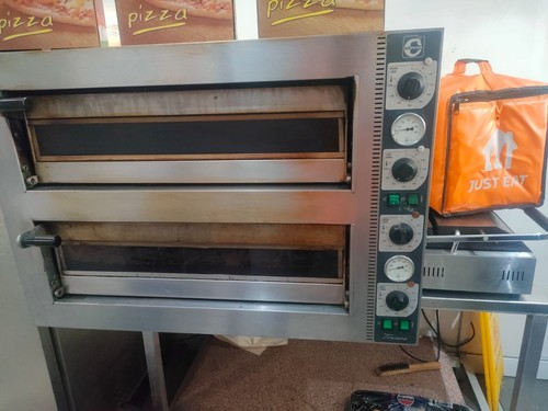 Cuppone twin deck - pizza, oven
