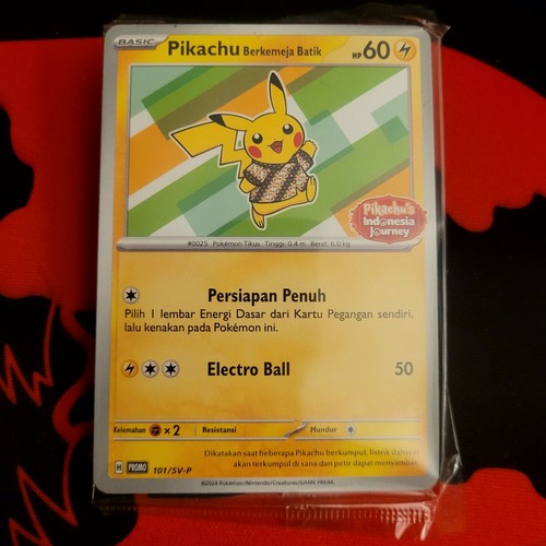 Pikachu berkemeja batik - pikachu,