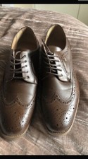 Mens Lace Up Twisted Soul Brown Shoes Size  10 Excellent Condition 