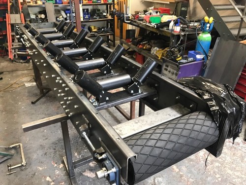 Skip waste picking conveyor - picking,