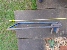 Dexion angle Iron Shear Sheers Guillotine cutter Portable. Hand Operated 