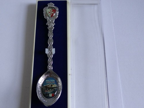 Boxed silver plated malta - plated,