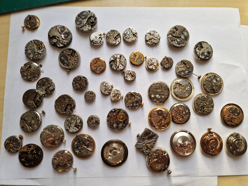 Watch movement lot eta - movement, vertex