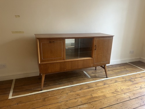 Mid century teak sideboard - century, sideboard/