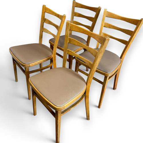 Set mid century beech - set,