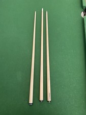 Lot Of 3 Maple Pool Cue Shafts