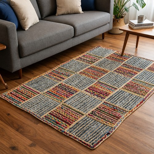 Jute rug 100 area - area,