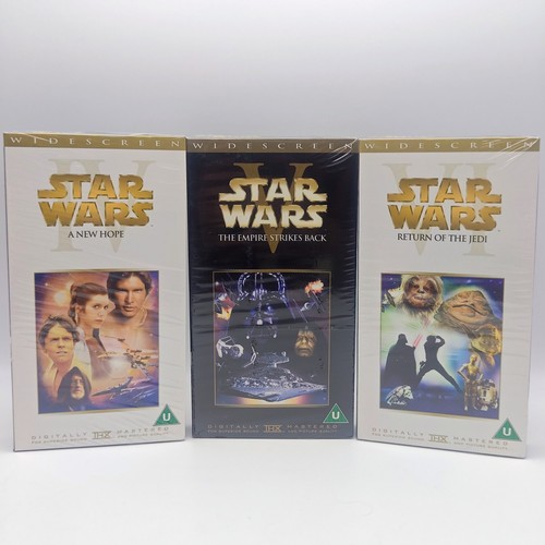 Star wars trilogy vhs set - trilogy, new