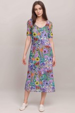 Johnny Was Jade Purple Daphne