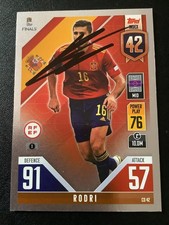 Signed Rodri Spain Football